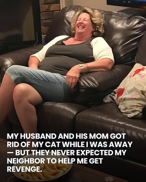 MY HUSBAND AND HIS MOM GOT RID OF MY CAT WHILE I WAS AWAY — BUT THEY NEVER EXPECTED MY NEIGHBOR TO HELP ME GET REVENGE