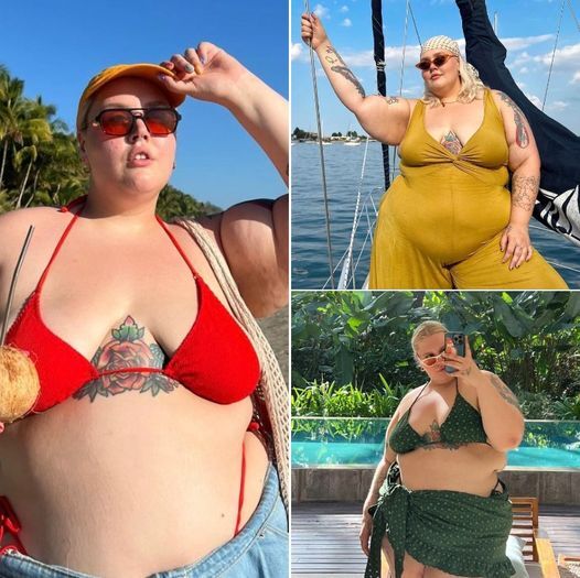Plus-sized Model Stands Up to Bikini Photo Critics with Dignity