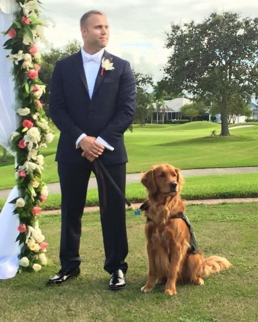 I’M A WOUNDED WAR VETERAN, I CHOSE MY SERVICE DOG AS BEST MAN AT MY WEDDING — AND SOME PEOPLE HATED IT